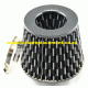 Carbon Hollow Top 76mm Cone Air Filter (Short)